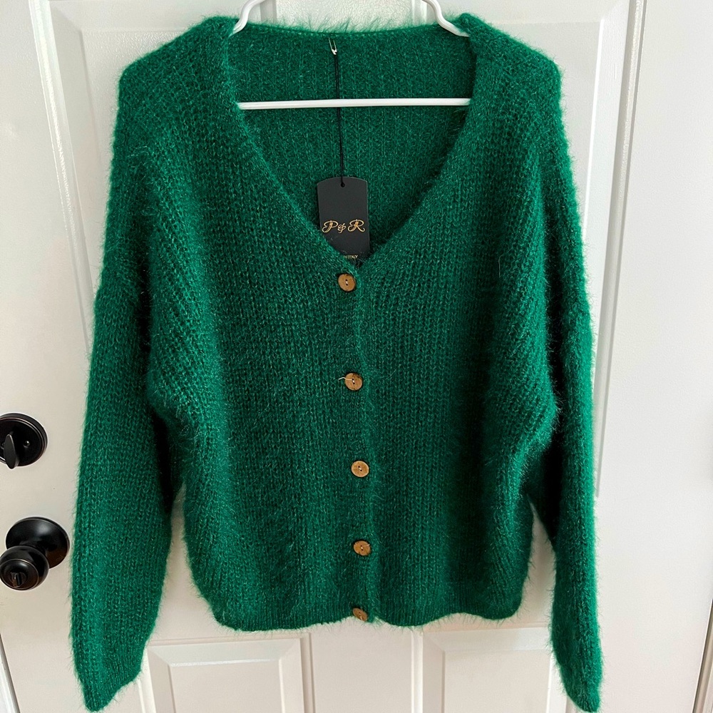 Brand new Italian made cardigan.